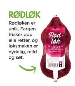 Meny rødløk tilbud