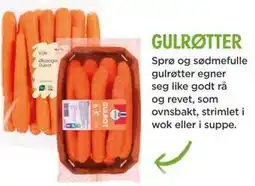 Meny Gulrøtter tilbud