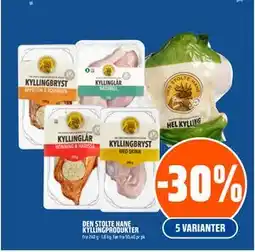 Coop Obs DEN STOLTE HANE KYLLINGPRODUKTER tilbud