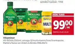 Meny Vitaminer tilbud
