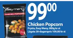 MaxiMat Svinesund Easy Meny Chicken Popcorn tilbud