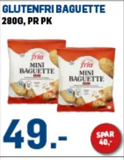 Price Lagerbutikk Fria Glutenfri baguette tilbud