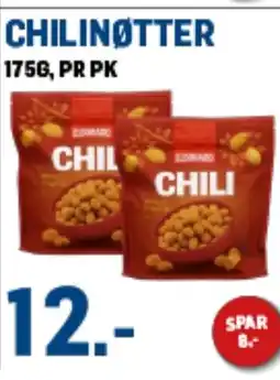 Price Lagerbutikk Chilinøtter tilbud