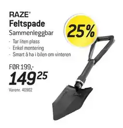 Thansen Feltspade tilbud