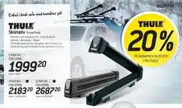 Thansen 20% PÅ SNOWPACK SKISTATIV FRA THULE tilbud