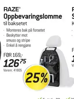 Thansen Oppbevaringslomme tilbud