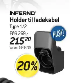 Thansen Holder til ladekabel tilbud