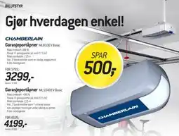 Thansen Garasjeportåpner tilbud