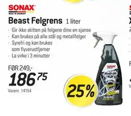 Thansen Beast Felgrens tilbud