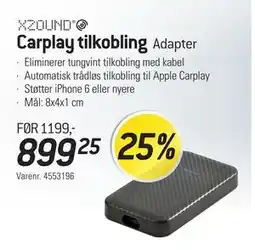 Thansen Carplay tilkobling tilbud