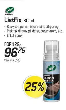 Thansen ListFix tilbud