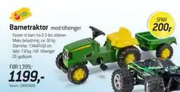 Thansen Barnetraktor tilbud