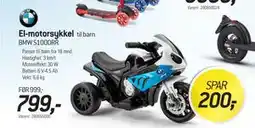 Thansen El-motorsykkel tilbud