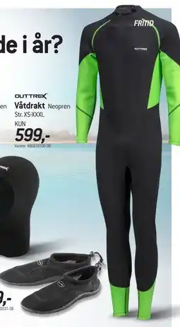 Thansen Våtdrakt tilbud