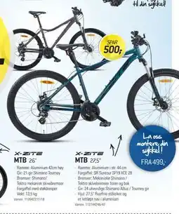 Thansen MTB 27,5 tilbud