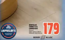 Obs Bygg Berryalloc Connect 8 xl laminatgulv tilbud