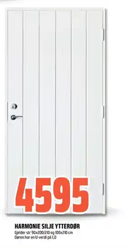 Obs Bygg Harmonie silje ytterdør tilbud