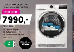 ELON ELECTROLUX Excellence Vaskemaskin XLNF64825N tilbud
