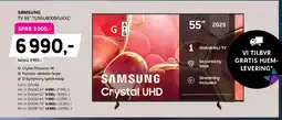 ELON SAMSUNG TV 55" TU55U8005FUXXC tilbud