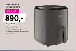 ELON OBH NORDICA Airfryer Easy Fry tilbud