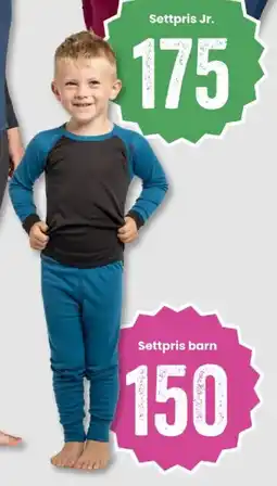 Sport Outlet Settpris barn tilbud