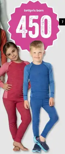 Sport Outlet Settpris barn tilbud