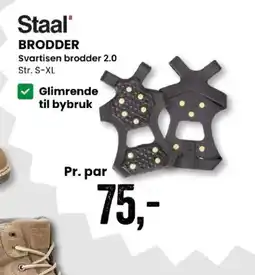 Sport Outlet Svartisen brodder 2.0 tilbud