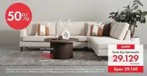 Sone dyp hjørnesofa