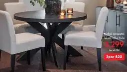Fagmøbler Nobel spisestol tilbud