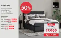 Fagmøbler Odel Bre Kontinentalseng tilbud