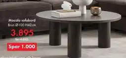 Fagmøbler Macala sofabord tilbud
