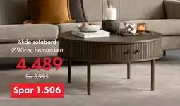 Fagmøbler Slide sofabord tilbud