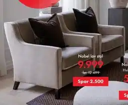 Fagmøbler Nobel lav stol tilbud