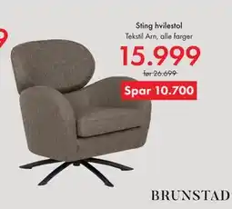 Fagmøbler Sting hvilestol tilbud