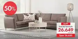 Fagmøbler Sone høy hjørnesofa tilbud