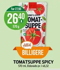 Kiwi TOMATSUPPE SPICY tilbud