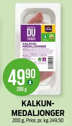 Kiwi KALKUNMEDALJONGER tilbud