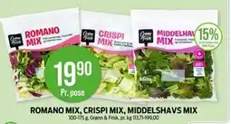 Kiwi ROMANO MIX, CRISPI MIX, MIDDELSHAVS MIX tilbud