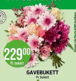 Kiwi GAVEBUKETT tilbud