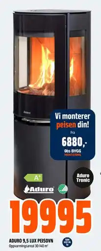 Obs Bygg ADURO 9,5 LUX PEISOVN tilbud