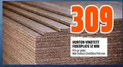 Obs Bygg HUNTON VINDTETT FIBERPLATE 12 MM tilbud