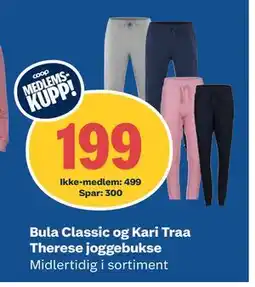 Coop Obs Bula Classic og Kari Traa Therese joggebukse tilbud