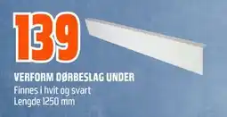 Obs Bygg VERFORM DØRBESLAG UNDER tilbud