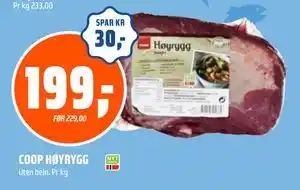Coop Obs COOP HØYRYGG tilbud