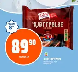 Coop Obs GILDE KJØTTPØLSE tilbud