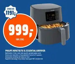 Coop Obs PHILIPS HD9270/70 XL ESSENTIAL AIRFRYER tilbud