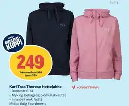 Coop Obs Kari Traa Therese hettejakke tilbud