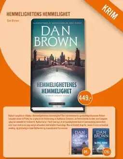 Ark Bokhandel HEMMELIGHETENS HEMMELIGHET tilbud