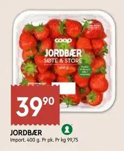 Coop Mega JORDBÆR tilbud