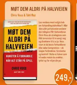 Ark Bokhandel MØT DEM ALDRI PÅ HALVVEIEN tilbud